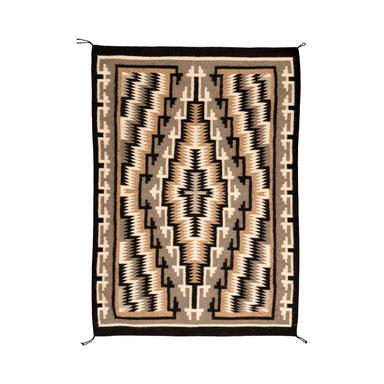 Navajo Two Grey Hills, Native, Weaving, Floor Rug