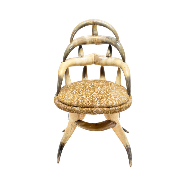 Victorian Horn Chair, Furnishings, Furniture, Chair
