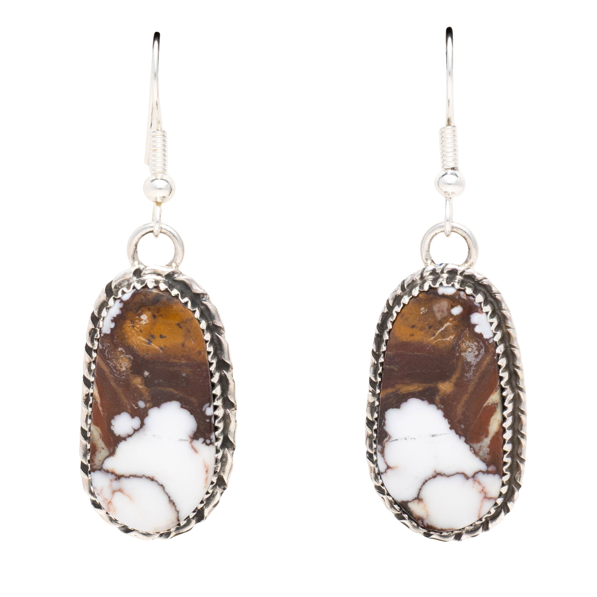 Navajo Wild Horse Turquoise Earrings