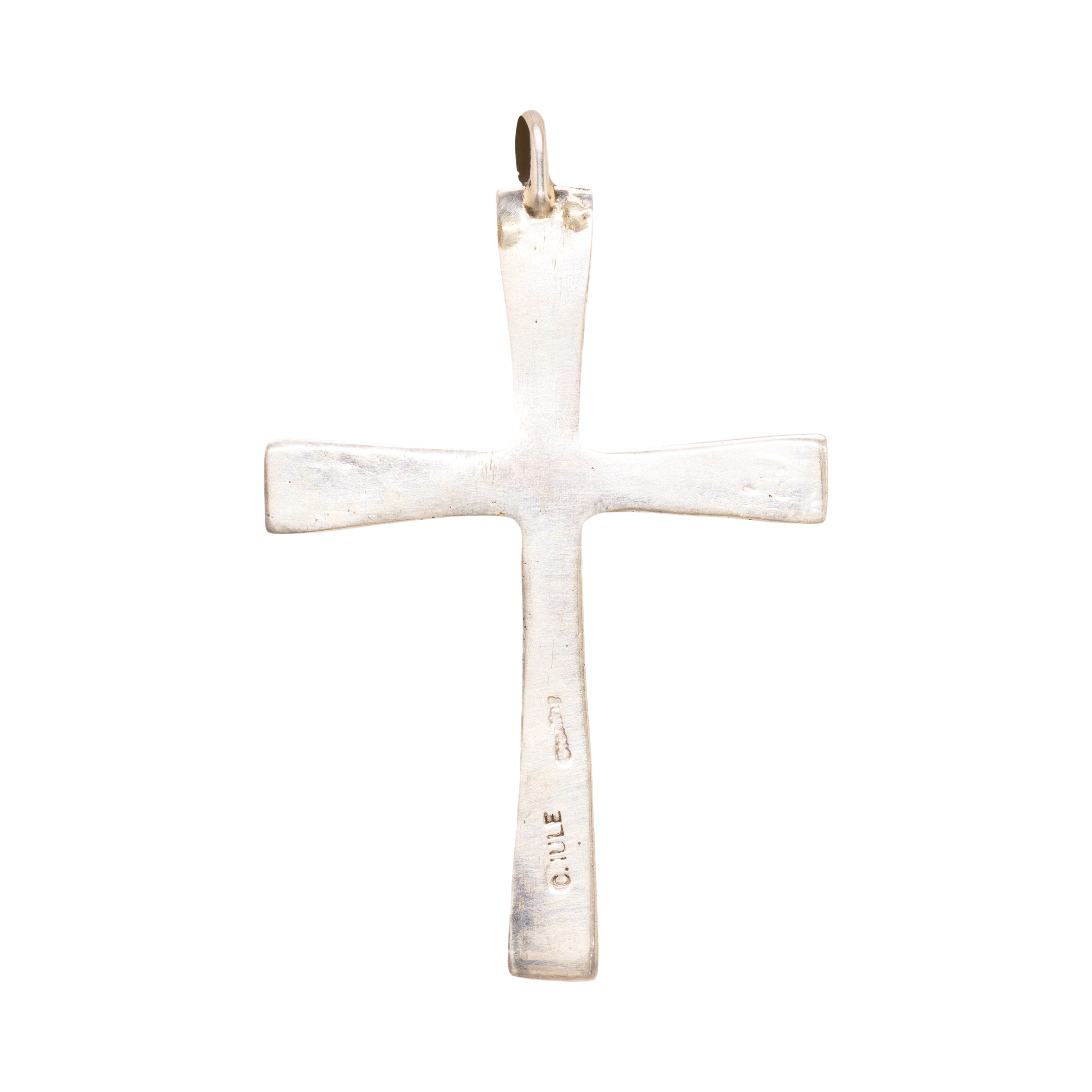 Zuni Turquoise Cross Pendant