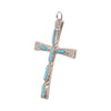 Zuni Turquoise Cross Pendant