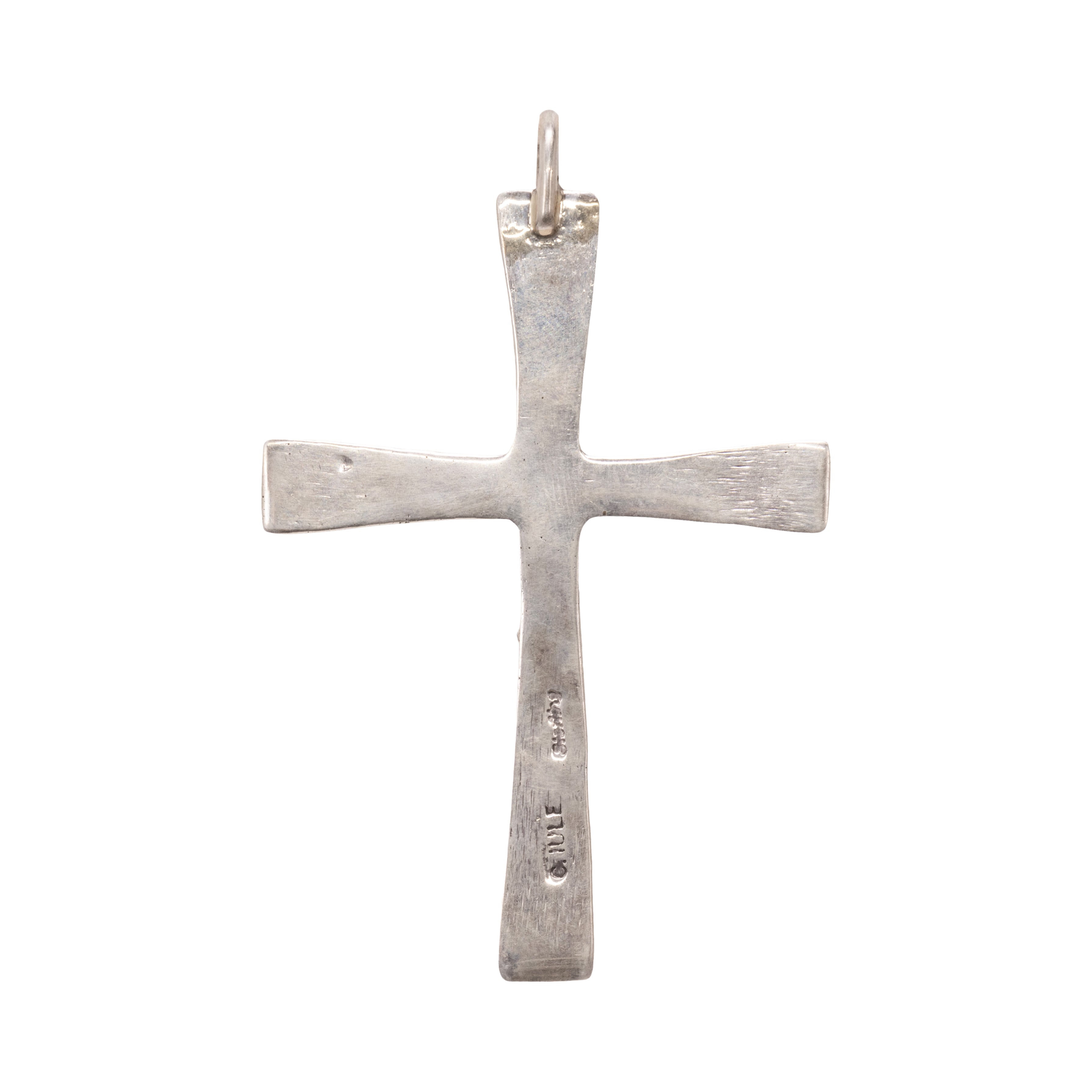 Zuni Turquoise Cross Pendant