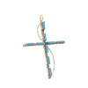Zuni Turquoise Cross Pendant