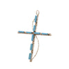 Zuni Turquoise Cross Pendant