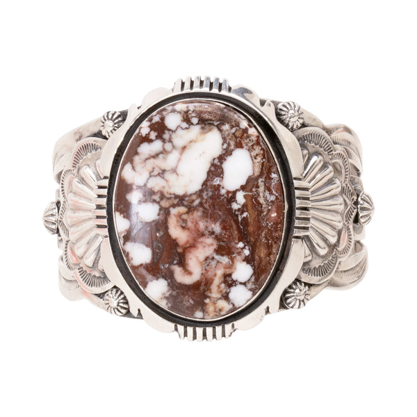 Navajo Wild Horse Turquoise Bracelet, Jewelry, Bracelet, Native