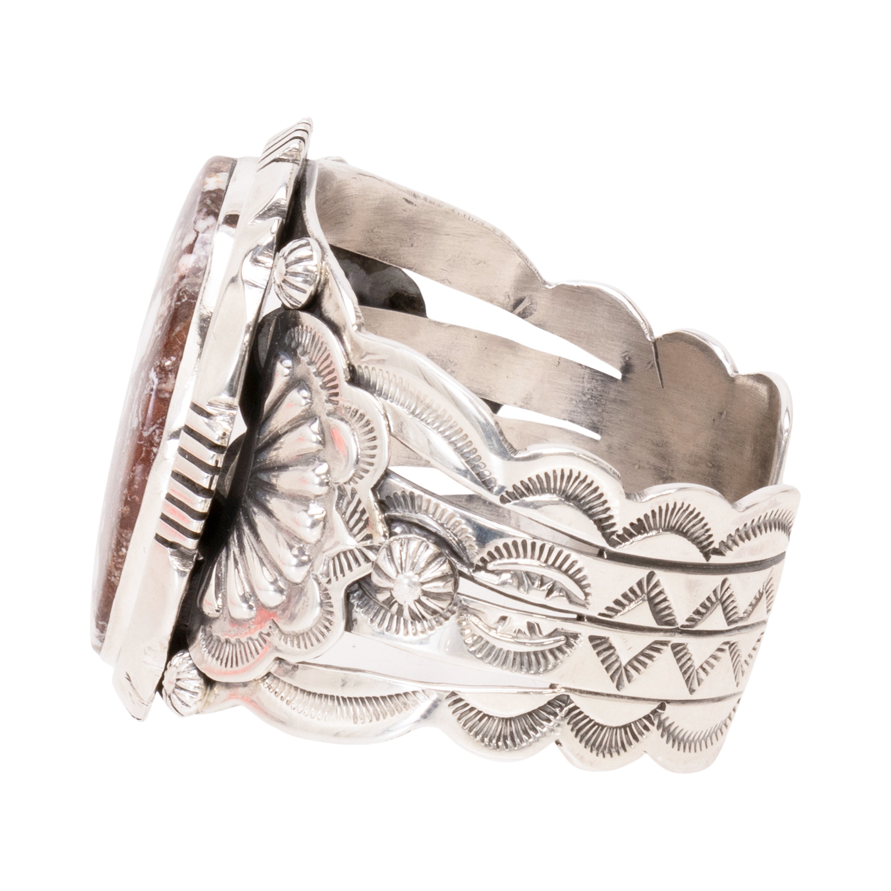 Navajo Wild Horse Turquoise Bracelet