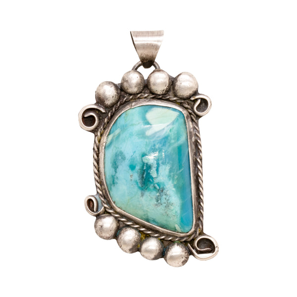 Turquoise Pendant, Jewelry, Necklace, Native