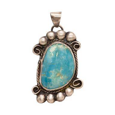 Turquoise Pendant, Jewelry, Necklace, Native