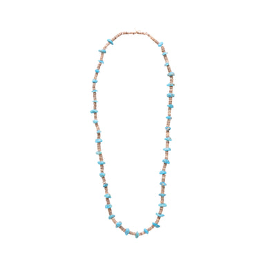 Navajo Turquoise and Heishi Necklace, Jewelry, Necklace, Native