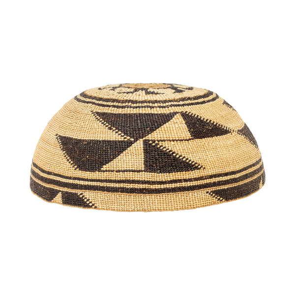 Hupa/Yurok Hat Basket, Native, Basketry, Hat