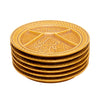 French Ceramic Fondue Plate Collection