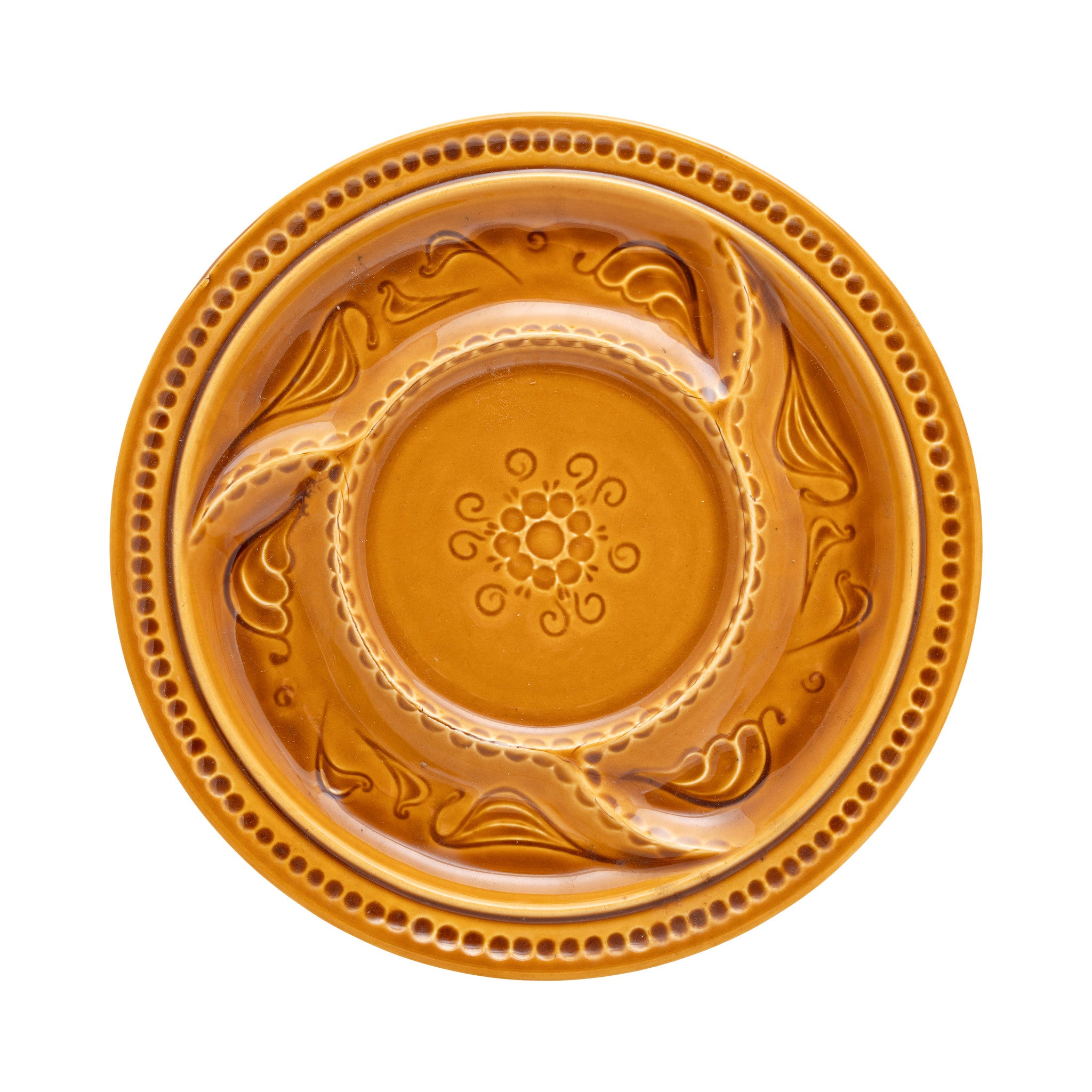 French Ceramic Fondue Plate Collection
