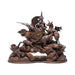 Monumental Black Forest Musical Mantel Clock, Furnishings, Black Forest, Clock