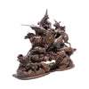 Monumental Black Forest Musical Mantel Clock