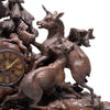 Monumental Black Forest Musical Mantel Clock