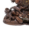 Monumental Black Forest Musical Mantel Clock