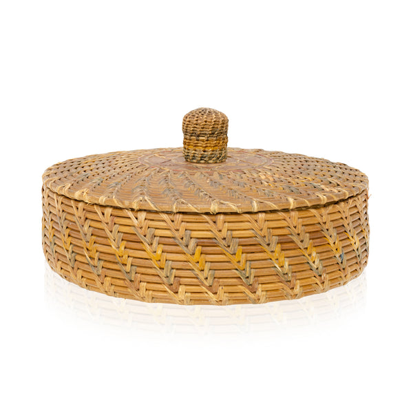 Folk Art Basket, Furnishings, Decor, Other