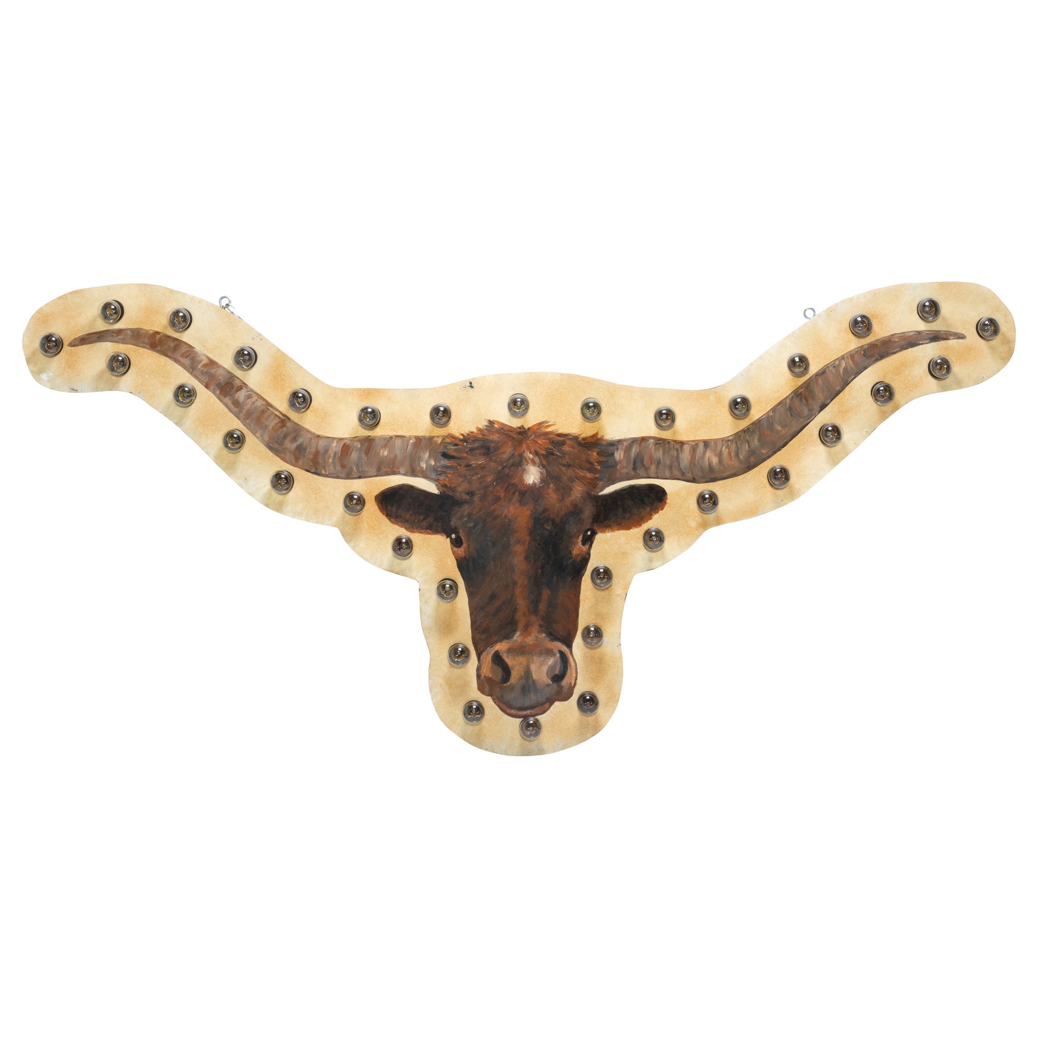 Lighted Longhorn Sign, Furnishings, Barware, Other