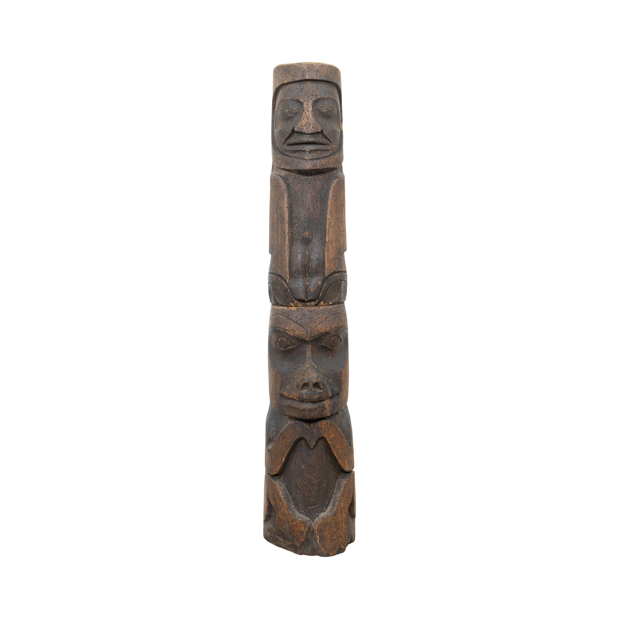 Large Tsimshian Totem Pole, Native, Carving, Totem Pole