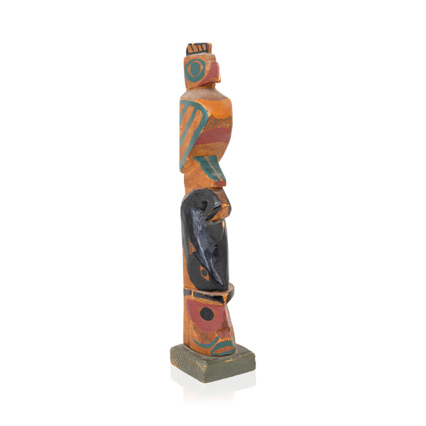 Northwest Totem, Native, Carving, Totem Pole