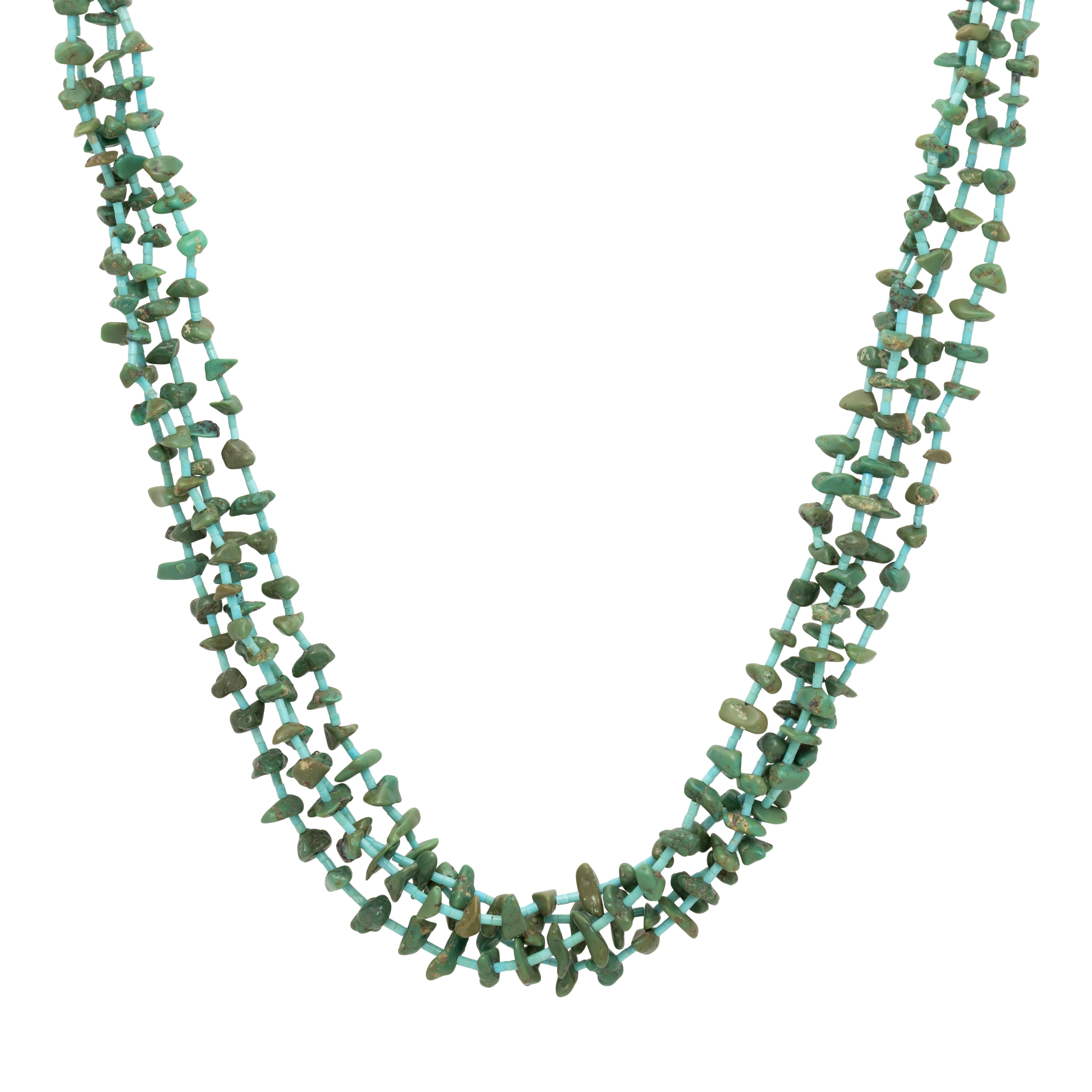 Navajo Turquoise Beaded Necklace