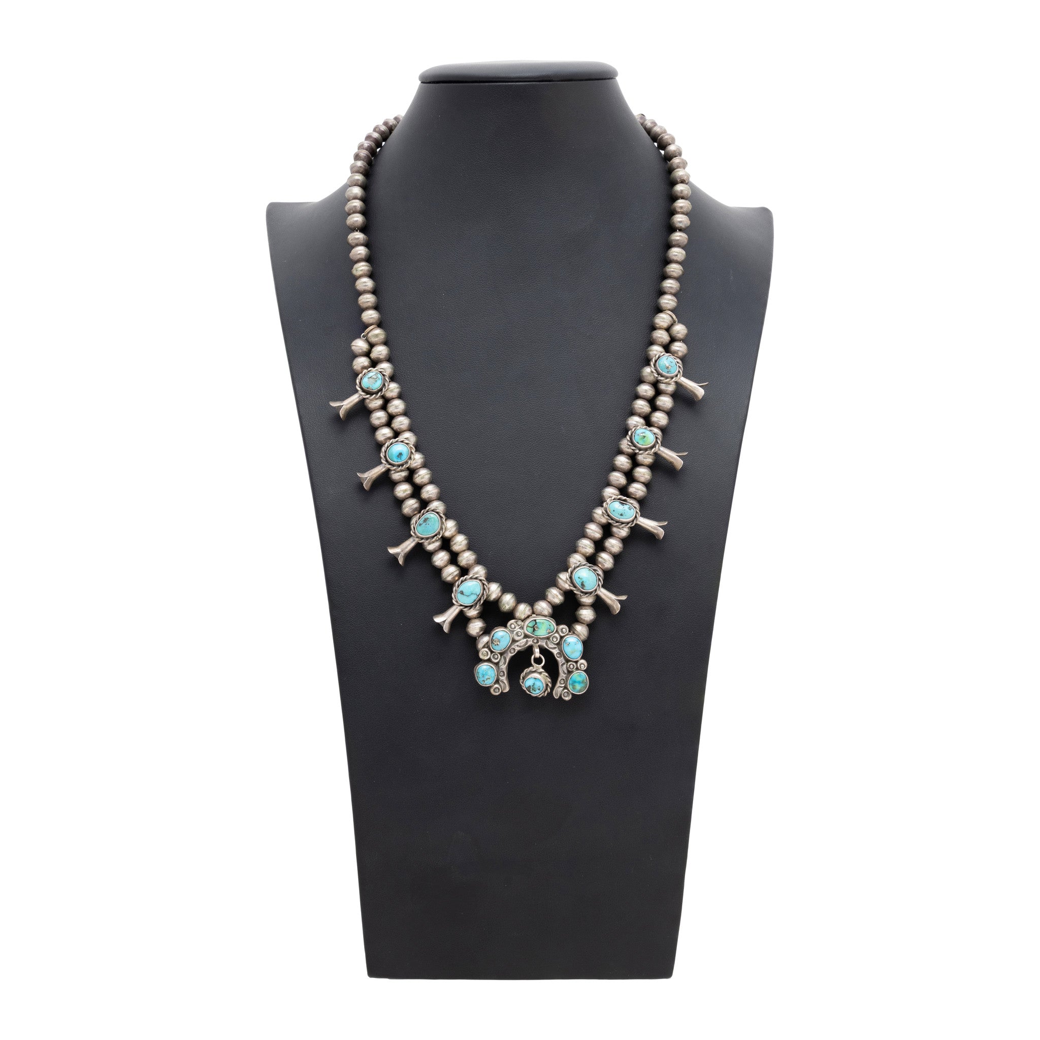 Turquoise Squash Blossom