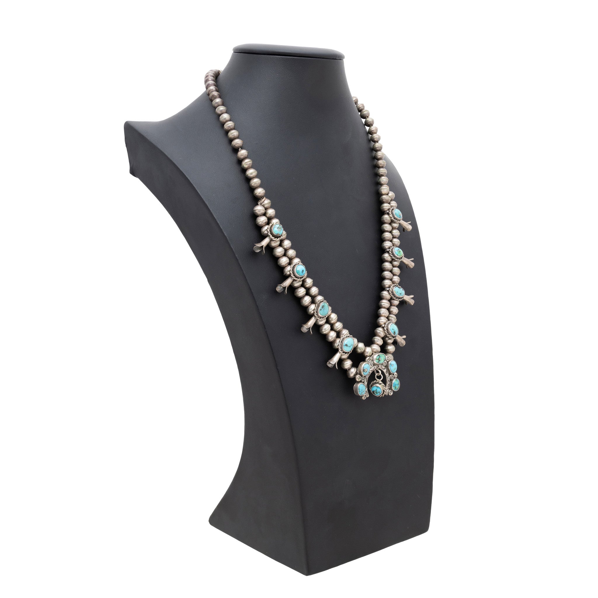 Turquoise Squash Blossom