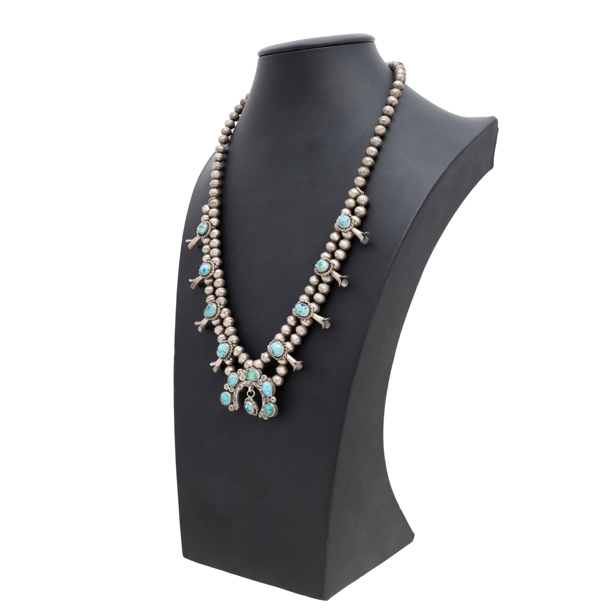 Turquoise Squash Blossom