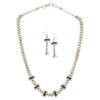 Navajo Sterling Necklace and Earrings, Jewelry, Necklace, Native