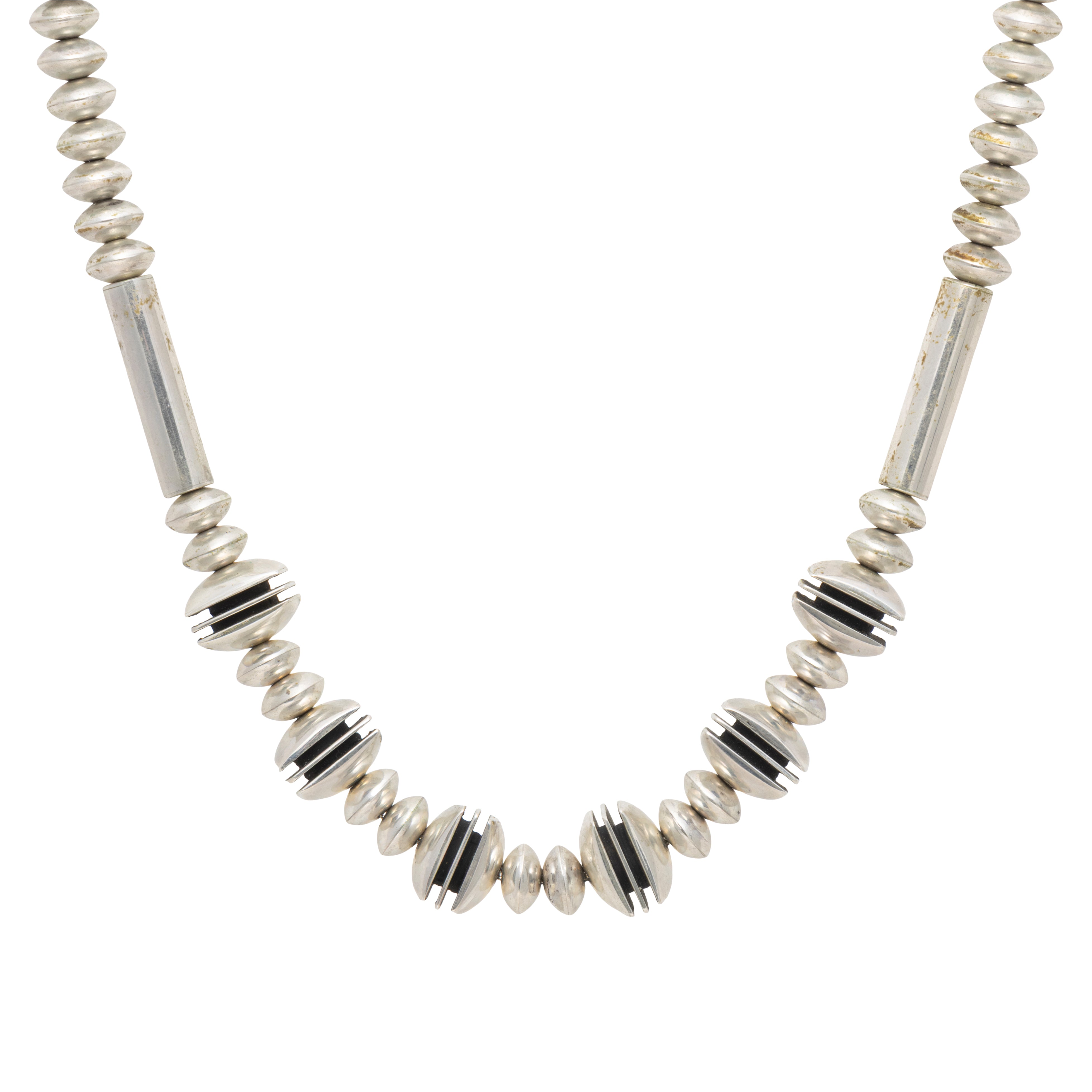 Navajo Sterling Necklace and Earrings