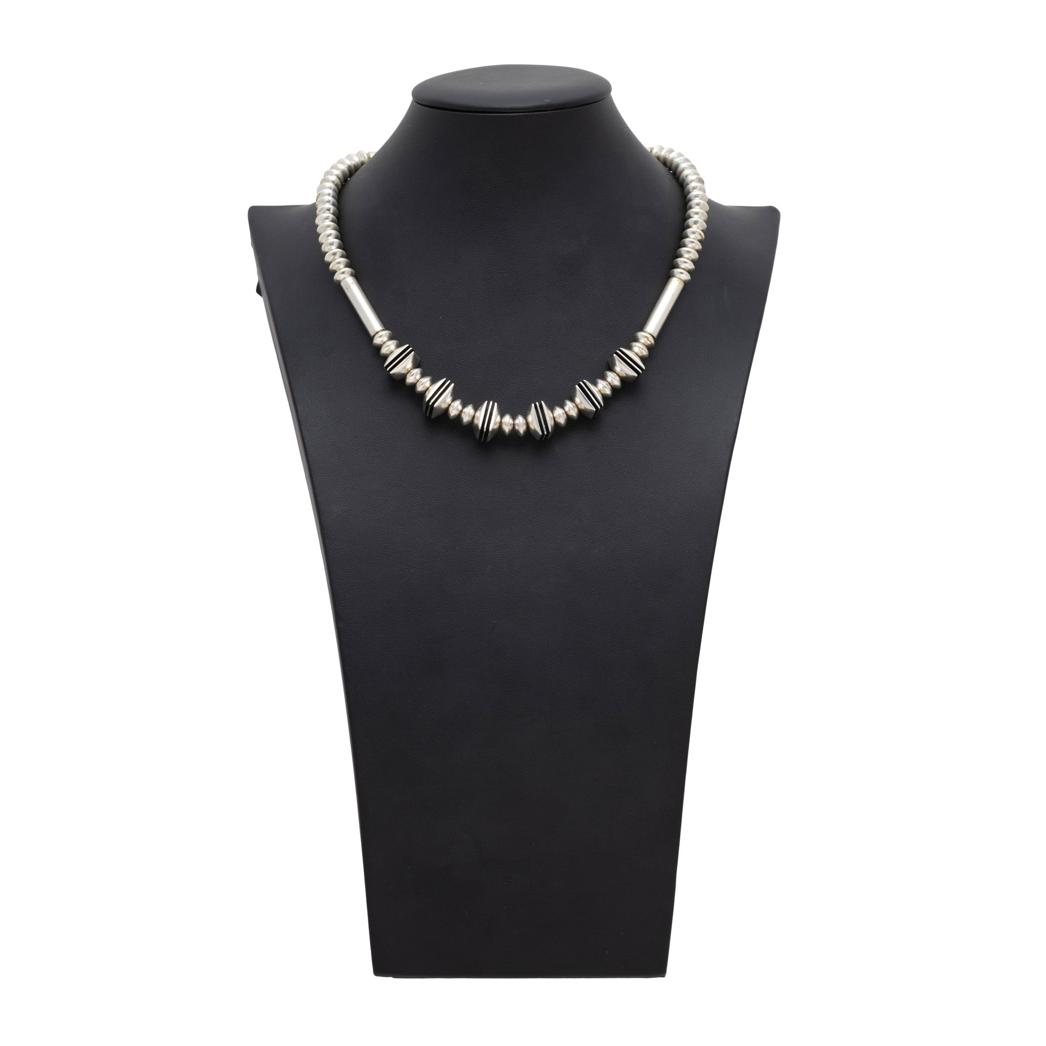 Navajo Sterling Necklace and Earrings