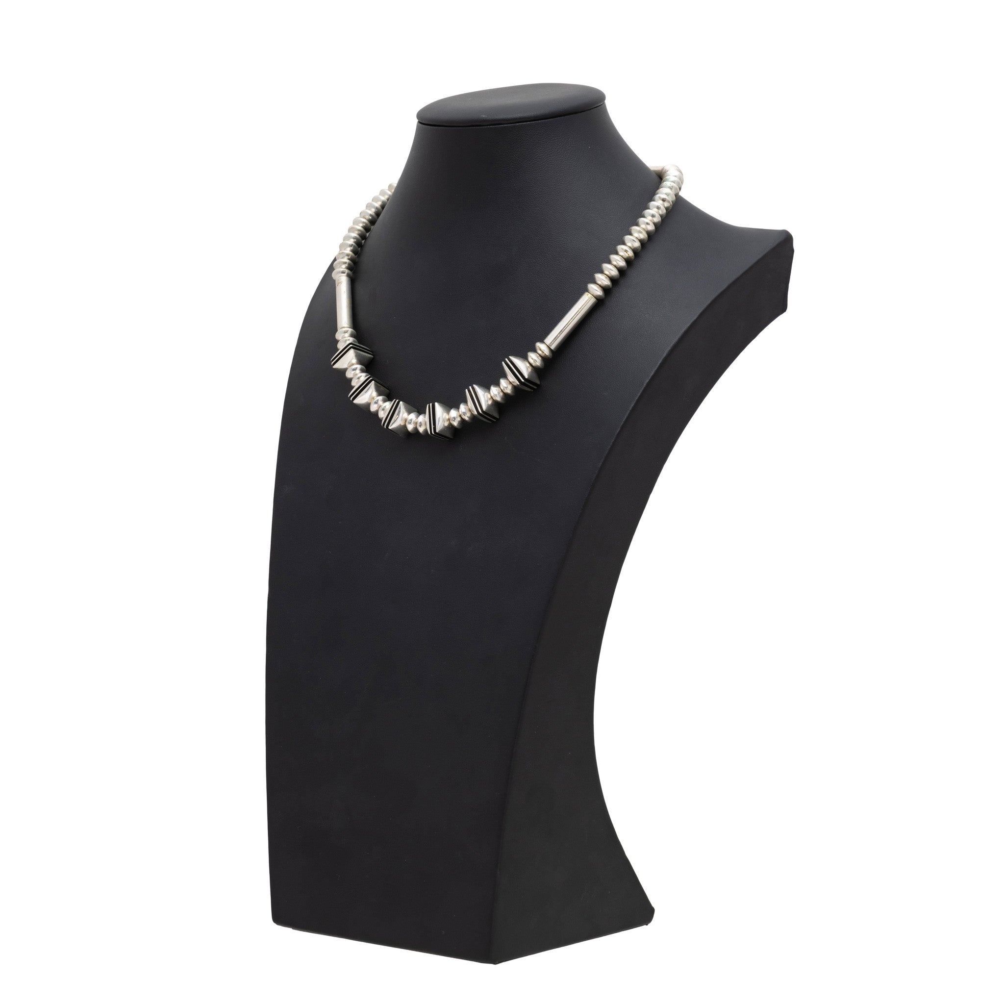 Navajo Sterling Necklace and Earrings