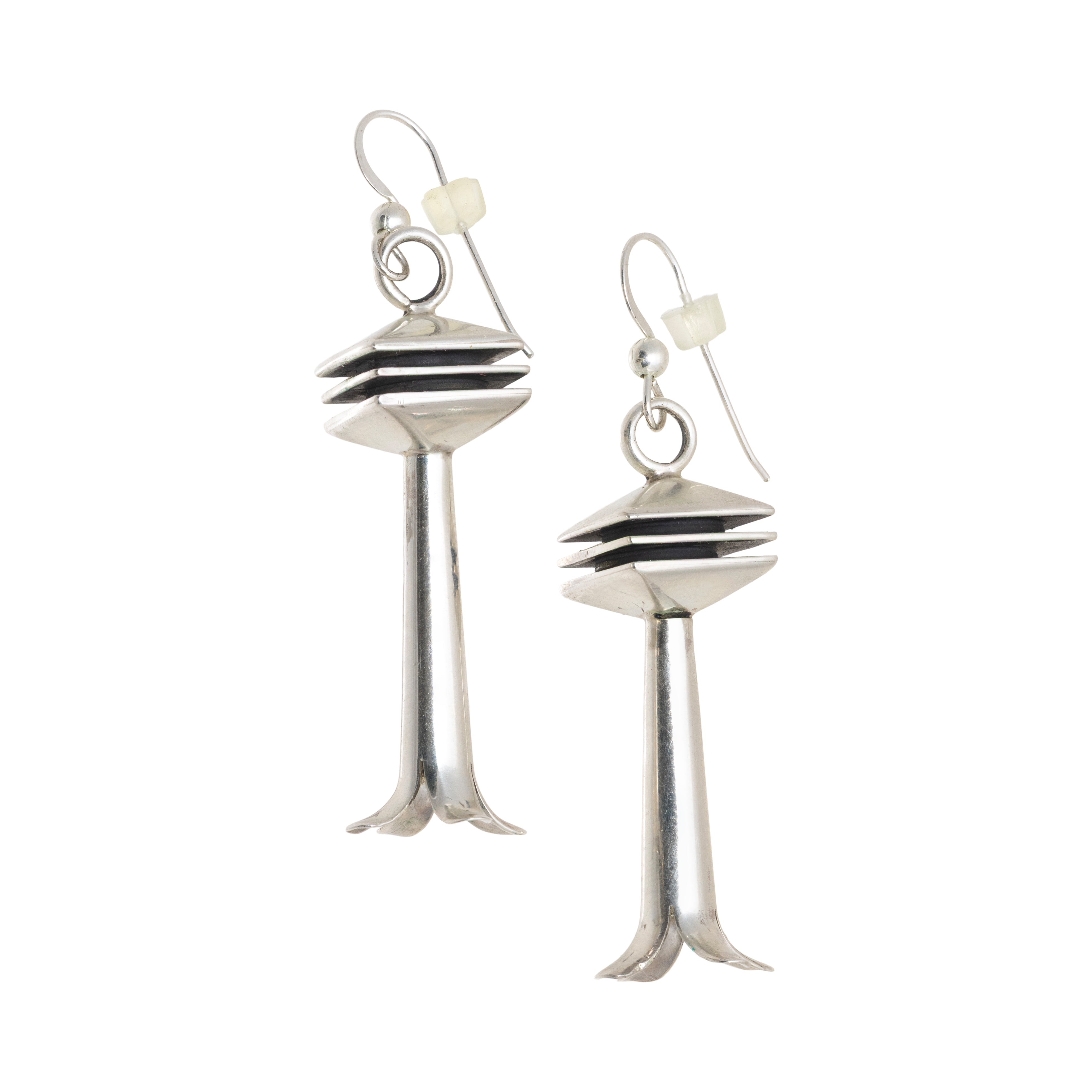 Navajo Sterling Necklace and Earrings