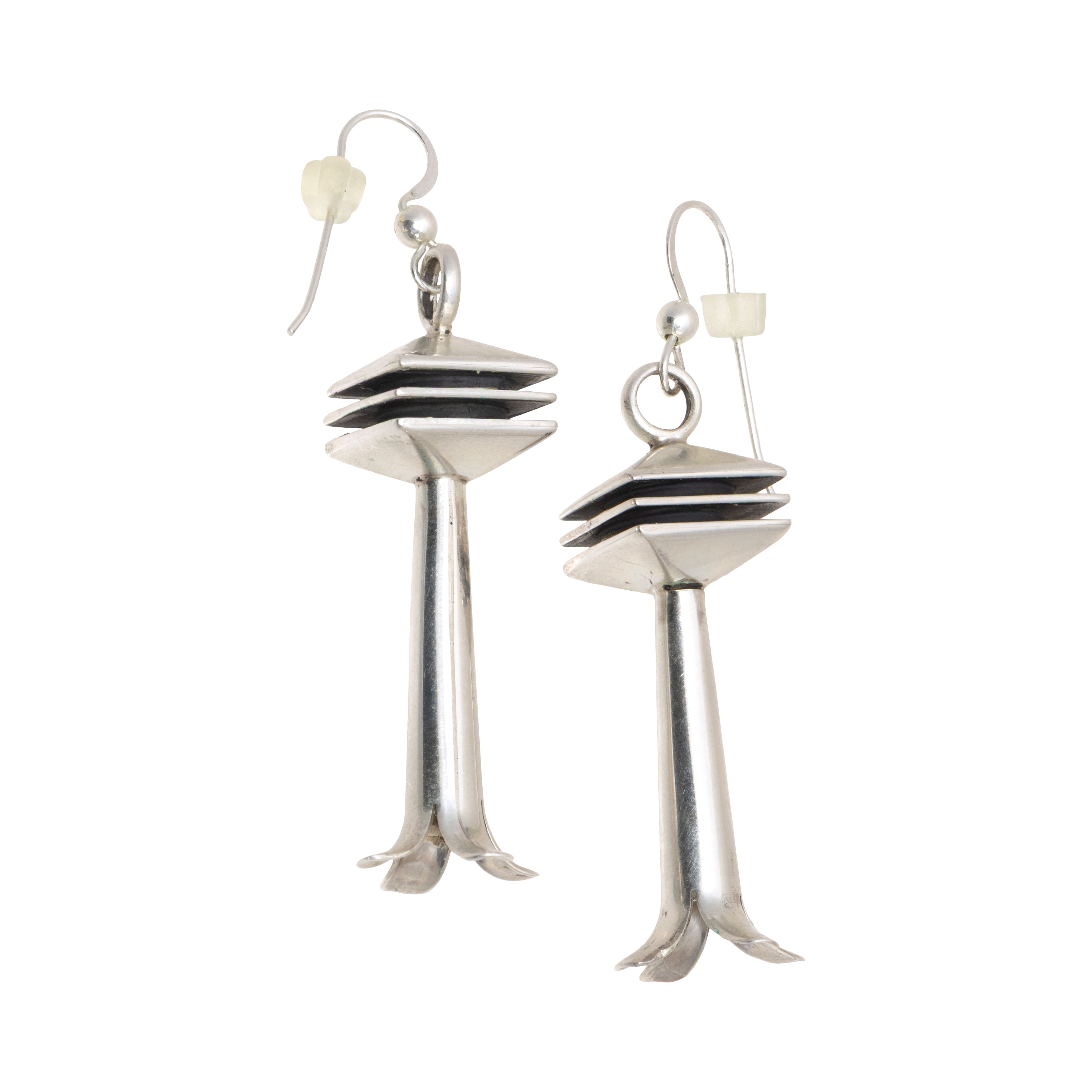 Navajo Sterling Necklace and Earrings