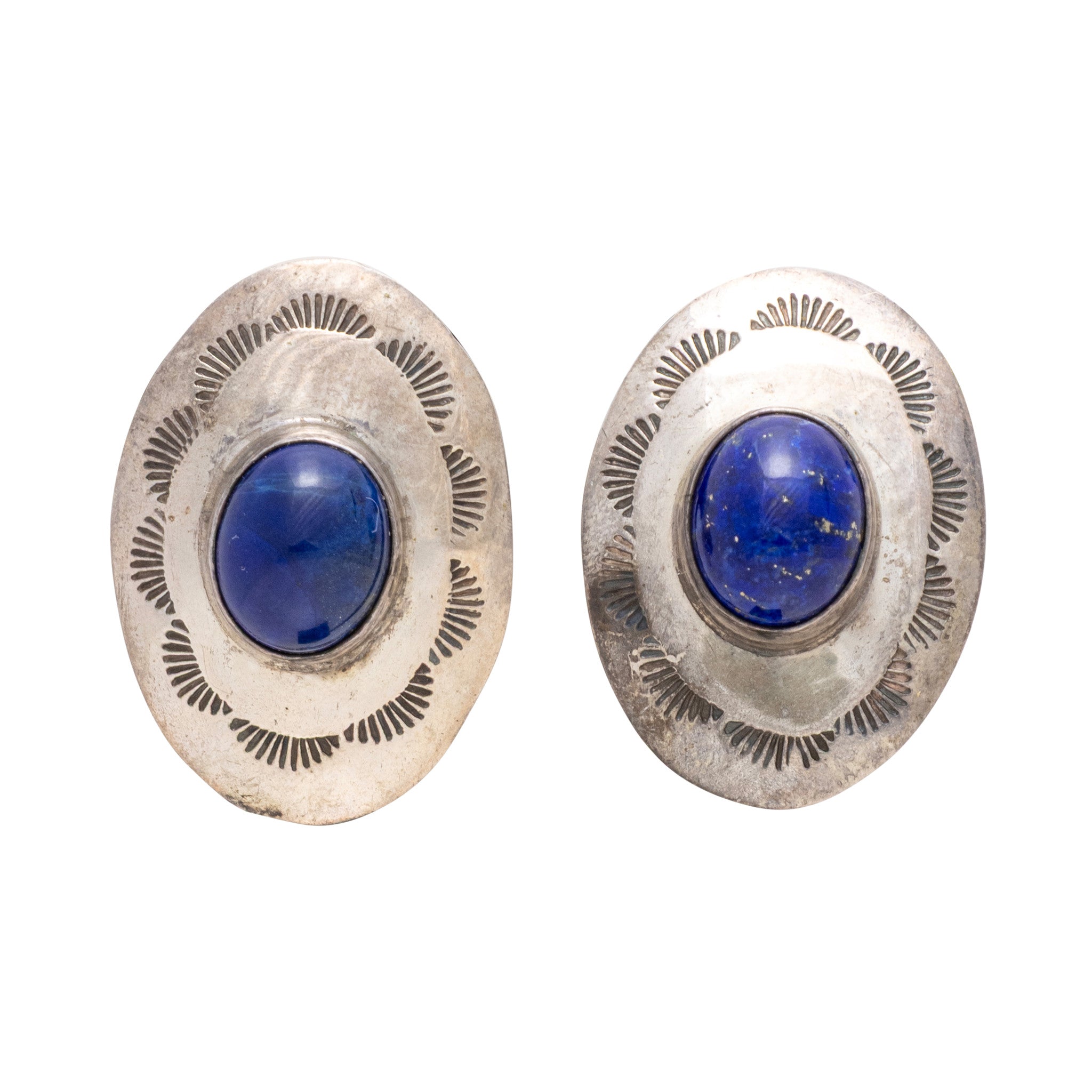 Navajo Lapis Earrings