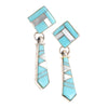 Turquoise Earrings, Jewelry, Earrings, Native