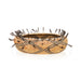 Pomo Feathered Basket, Native, Basketry, Vertical