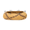 Pomo Canoe Basket, Native, Basketry, Vertical
