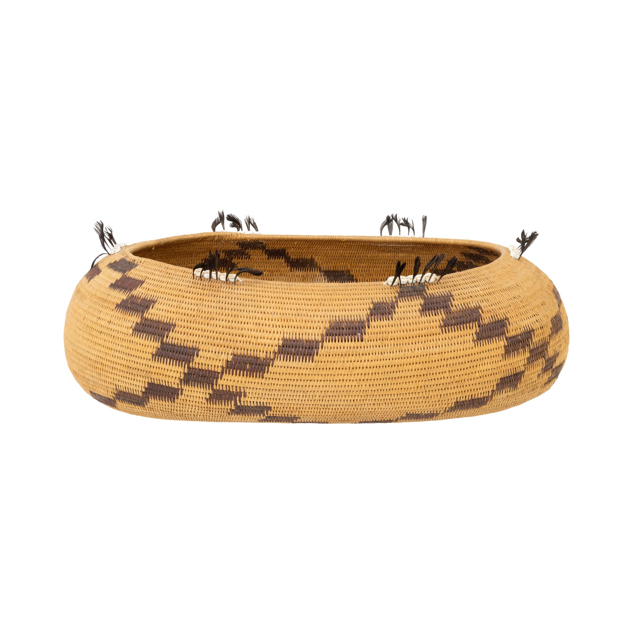 Pomo Canoe Basket