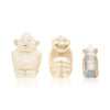 Inuit Walrus Ivory Billikens, Native, Carving, Ivory