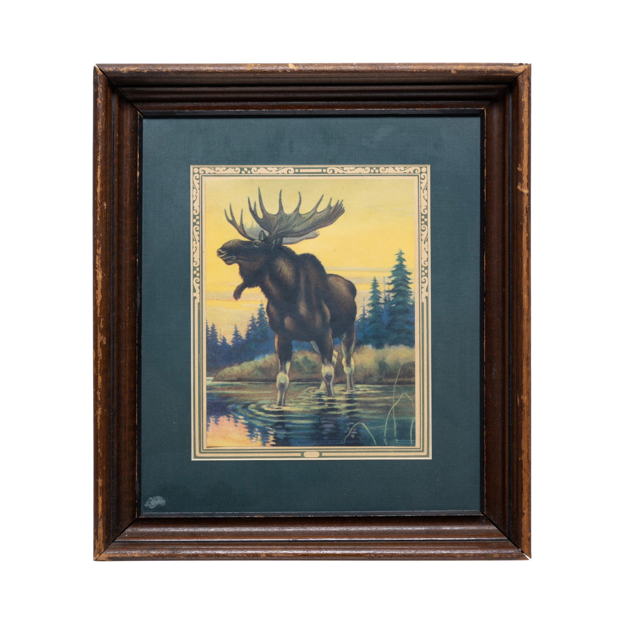 Monarch of the North Calendar Print, Sporting Goods, Advertising, Calendar