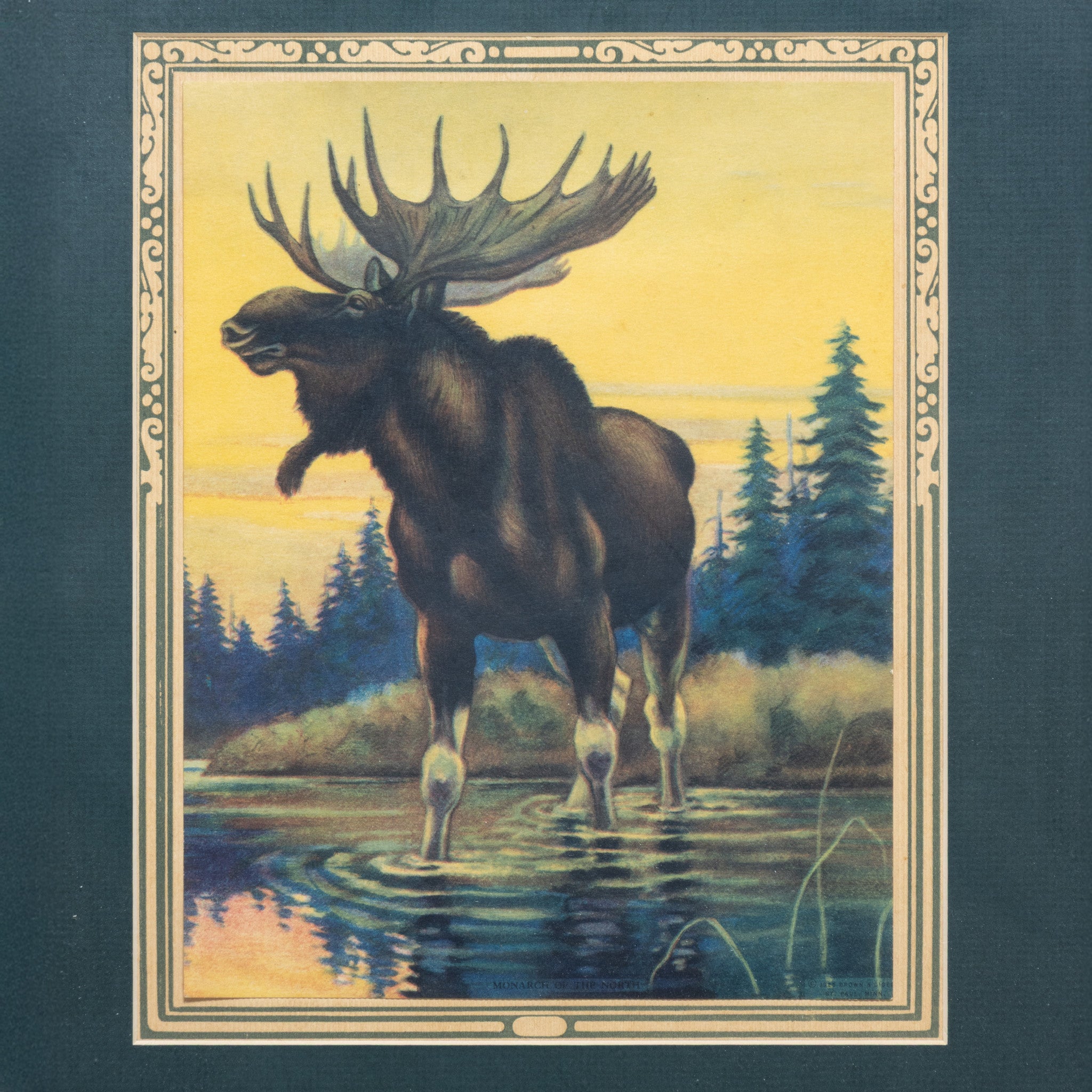 Monarch of the North Calendar Print