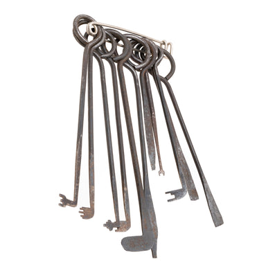 Early Iron Lock Picking Tools, Western, Other, Other