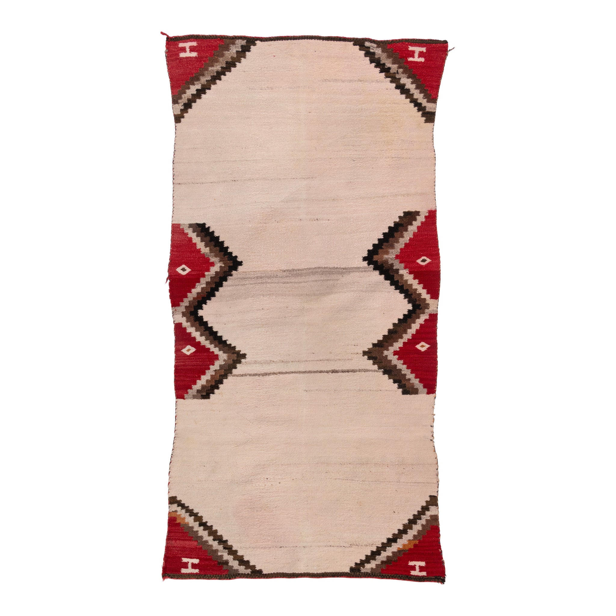 Navajo Double Saddle, Native, Weaving, Double Saddle Blanket