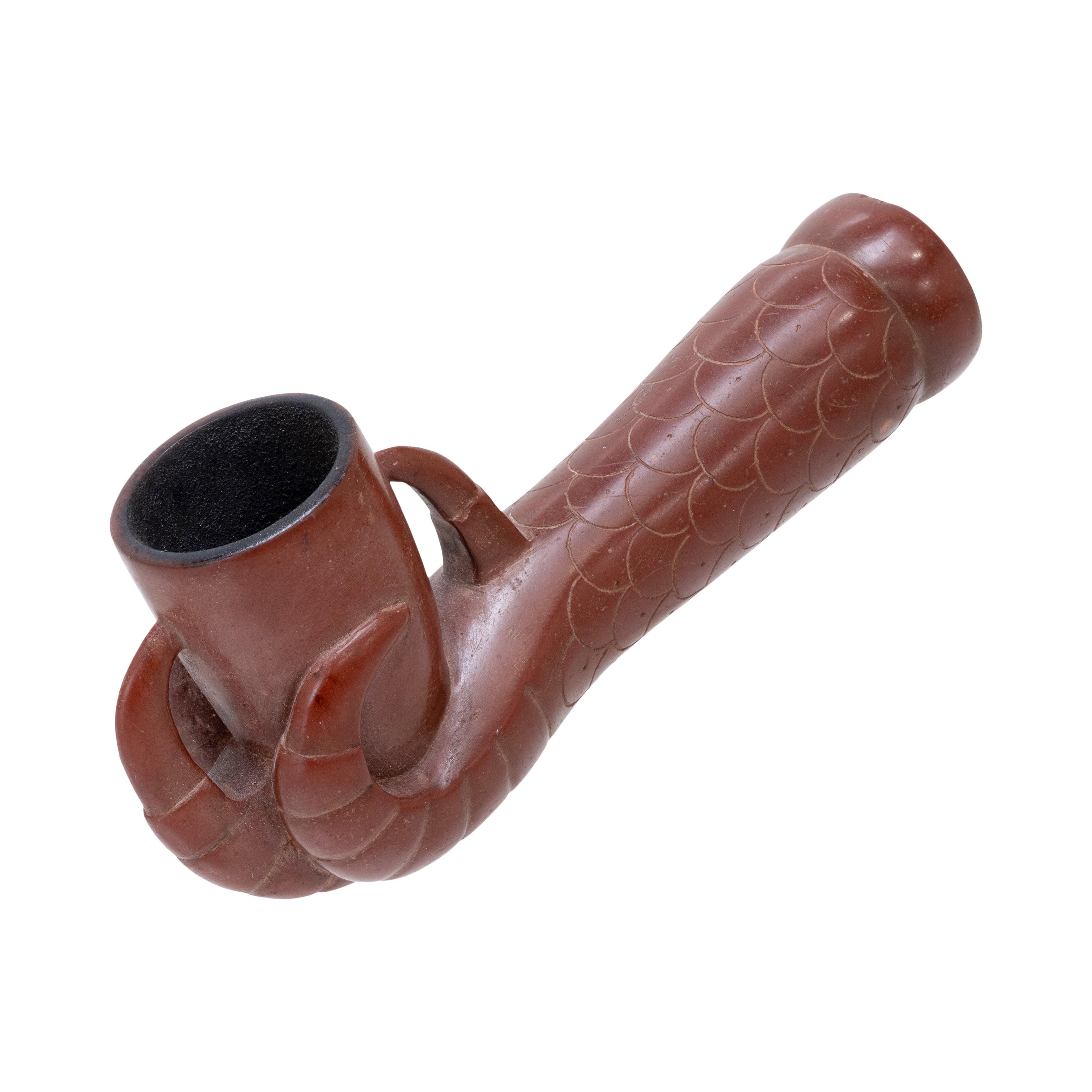 Sioux Talon Catlinite Pipe Bowl, Native, Pipe, Catlinite