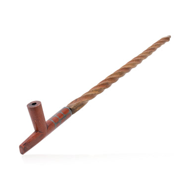 Sioux Catlinite T-Pipe, Native, Pipe, Catlinite