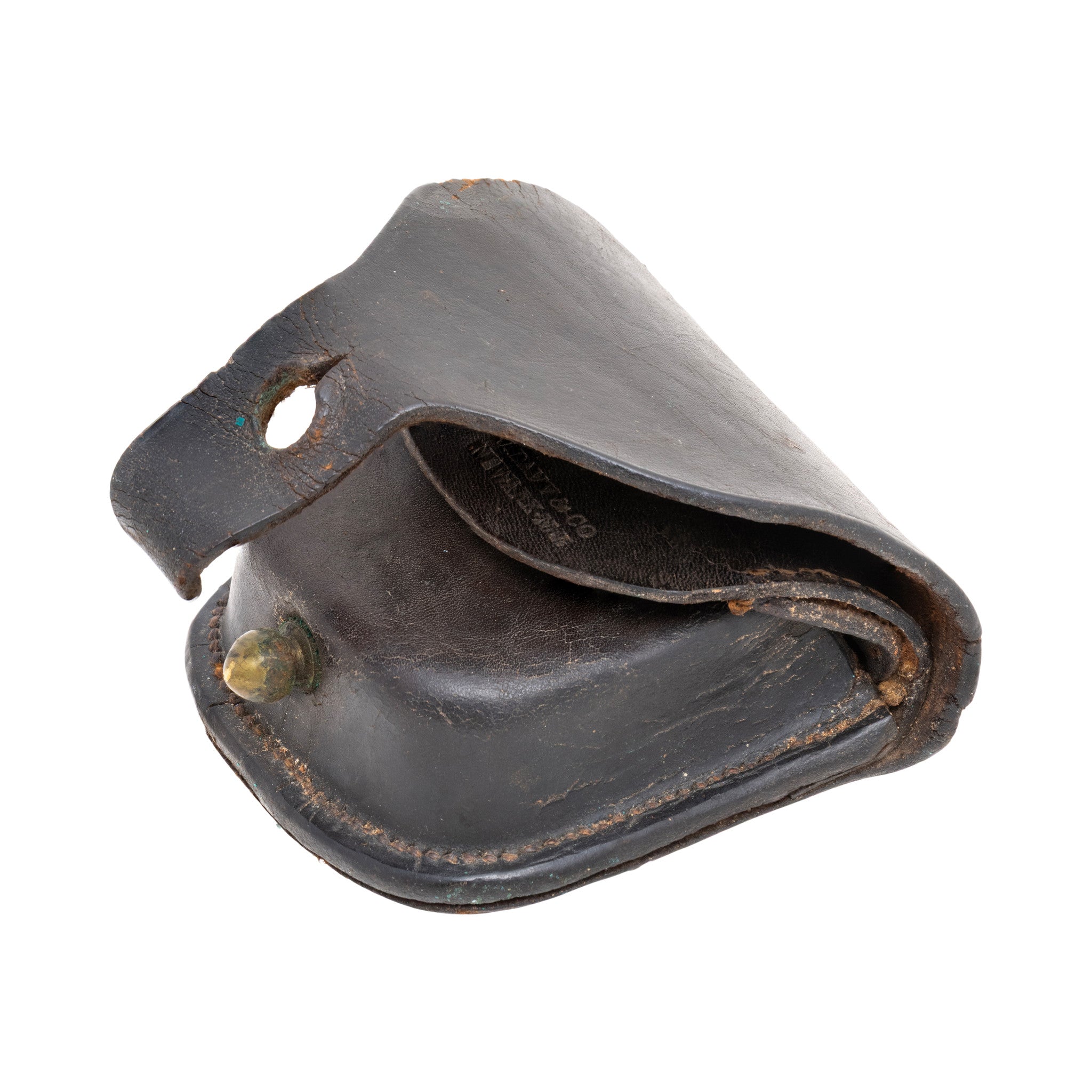 Union Civil War Leather Cap Pouch