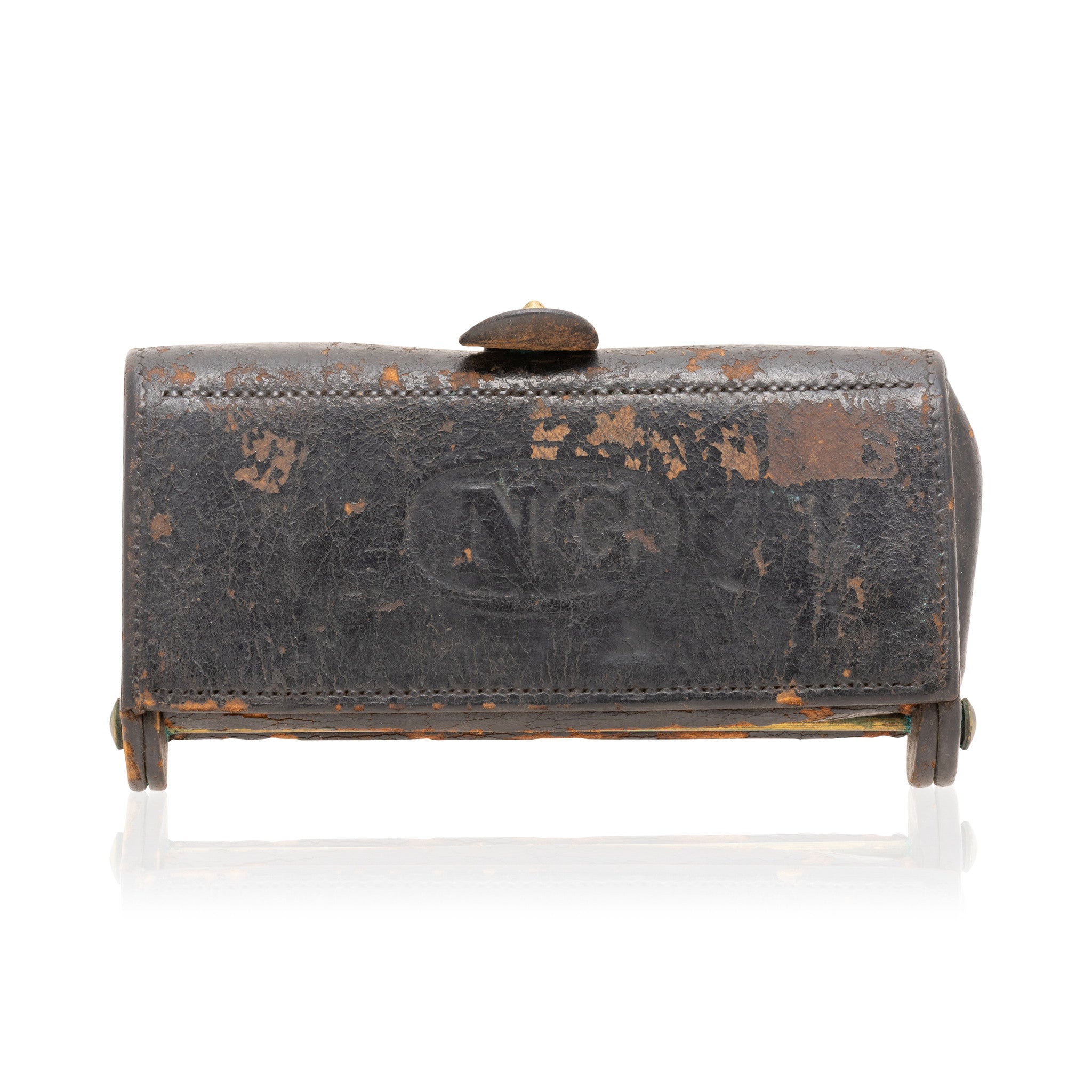 1870-1898 US Military Cartridge Box, Firearms, Ammunition, Other