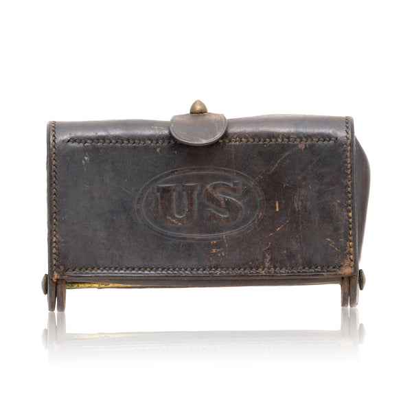1870-1898 US Military Cartridge Box, Firearms, Ammunition, Other
