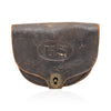 Indian War Leather Cartridge Box, Firearms, Ammunition, Other